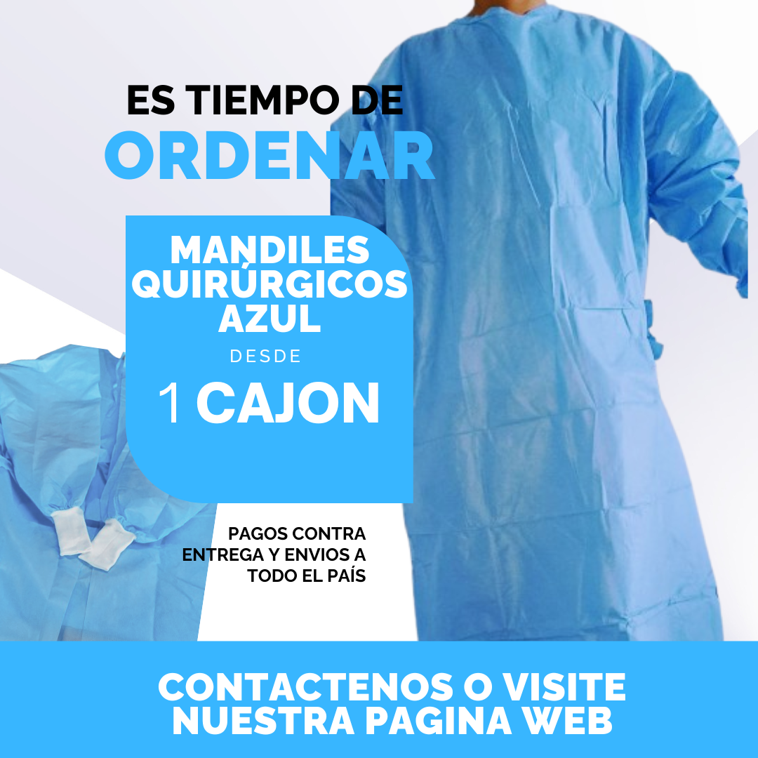 Mandil Quirúrgico Descartable SMS 35 gr